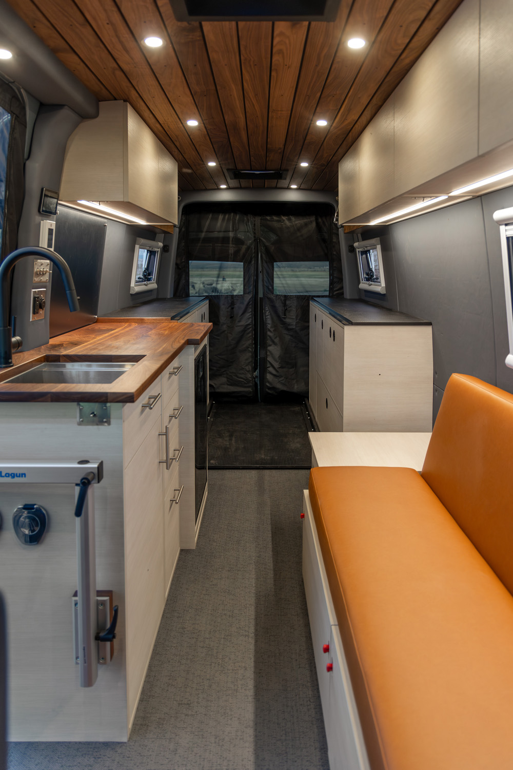 SAGA Vans Sprinter 170 Interior build portrait