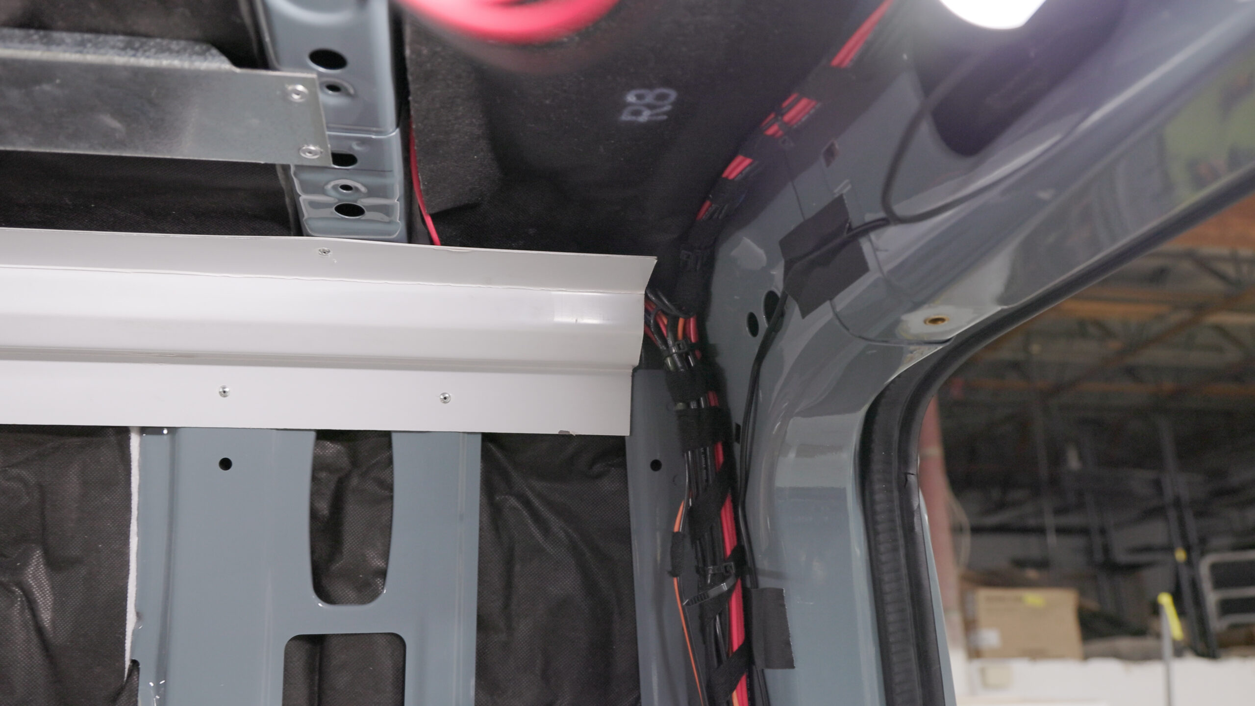 SAGA Van Interior Electrical Harness and chase